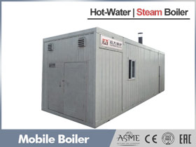container room boiler,portable steam boiler,containerised boiler