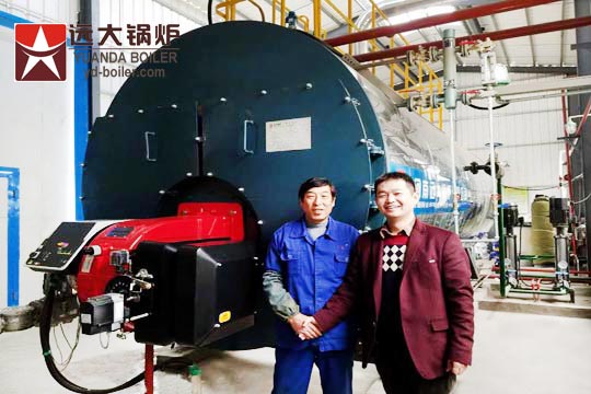 20 ton gas fired industrial boiler