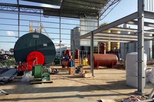15 Ton Fire Tube Boilers Gas Fuel Fired Steam Boiler