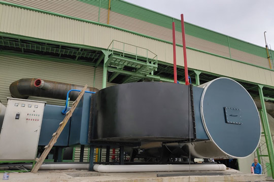 exhaust waste gas recovery boiler, exhaust gas boiler