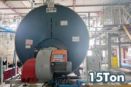 fire tube gas boiler,gas steam boiler,15ton steam boiler