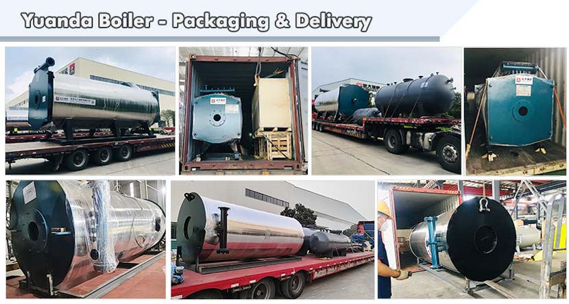 gas diesel fired oil heater boiler