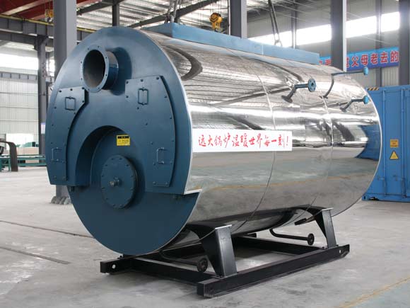 Gas oil hot water boiler