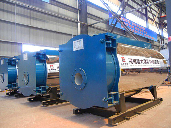 Gas oil hot water boiler