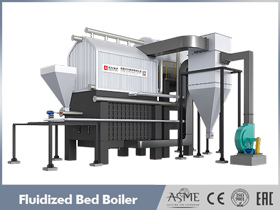 fluidized bed boiler,bfb biomass boiler,cfb coal boiler