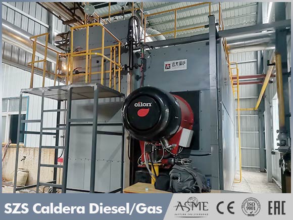 caldera acuotubular,szs caldera,water tube diesel gas boiler