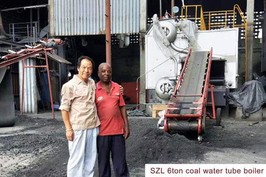 6ton coal fired boiler