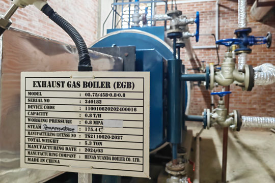 EGB steam generator boiler,exhaust gas steam generator,exhaust gas steam boiler