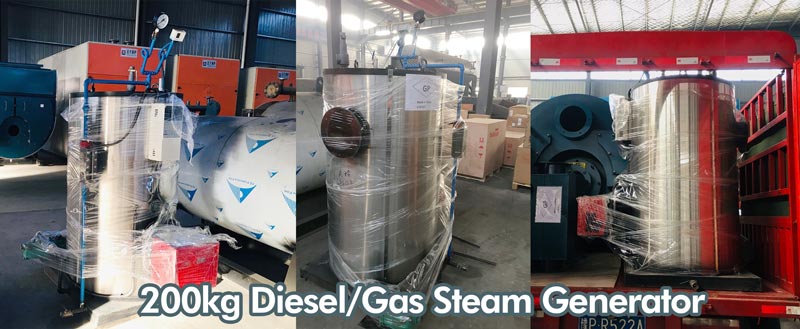 200kg gas fired boiler,vertical boiler 200kg,200kg steam boiler