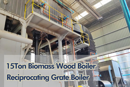 15ton biomass boiler,15ton steam boiler,water tube biomass boiler