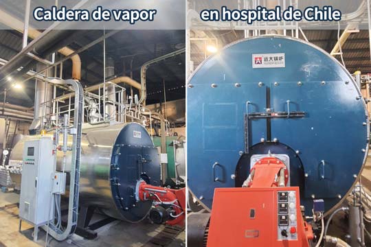 caldera de diesel,caldera para hospitales,caldera vapor en chile