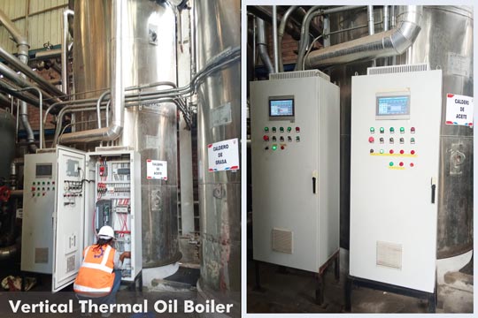 Peru thermal oil boiler,hot oil heating systeam,Lubricant oil boiler