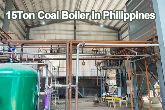 15 ton coal boiler,water tube coal boiler,chain grate boiler