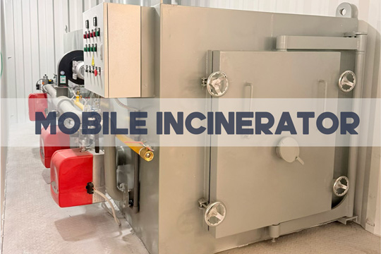 mobile incinerator,portable incinerator,incinerator 50kg 300kg