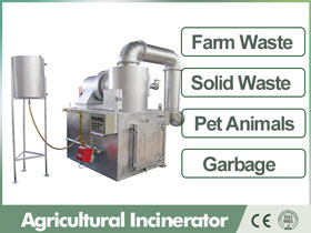 agricultural waste incinerator,farm incinerator,garbage waste incinerator