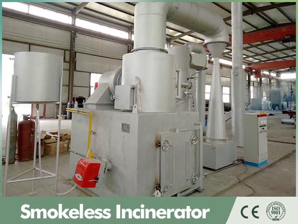 smokeless waste incinerator,hospital waste incinerator,china incinerator