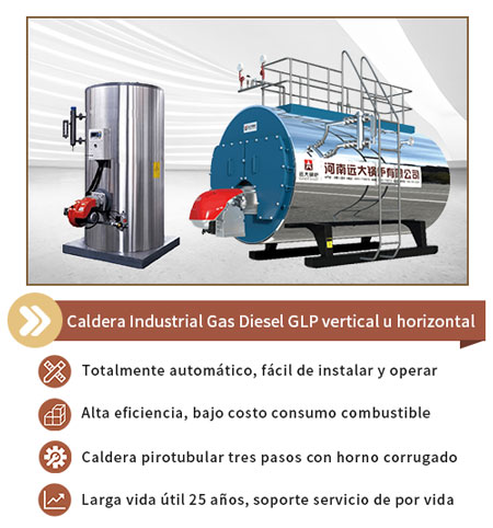 caldera vapor diesel glp gas,caldera pirotubular,caldera industrial