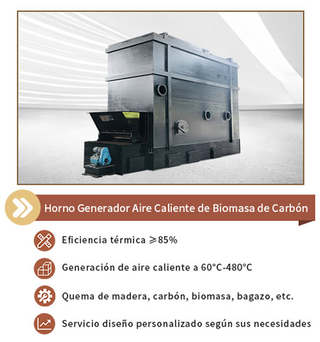 generadora de aire caliente de biomasa,Caldera de aire caliente de biomasa