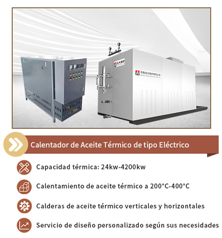 caldera aceite termico de electrica