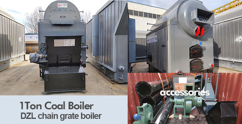 1ton coal boiler,chain grate boiler 1ton,coal fired steam boiler russia