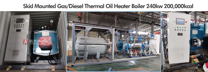 skid mounted thermal oil heater boiler,portable thermal oil heater,portable thermal oil boiler