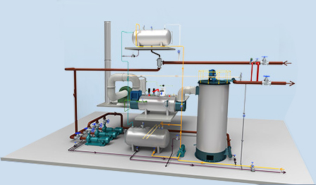 Vertical Coal /Biomass Fired Thermal Oil Boiler