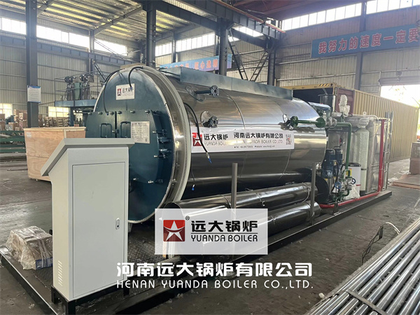 1000kg 1ton Steam Generator Boiler Skid Mounted Diesel gas Boiler