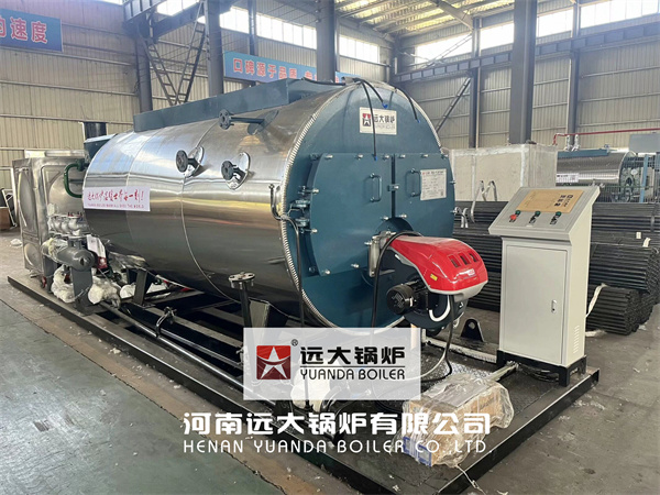 1000kg 1ton Steam Generator Boiler Skid Mounted Diesel gas Boiler