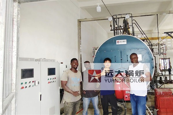 2000kg Automatic Oil Gas Steam Generator Boiler For Food Factory