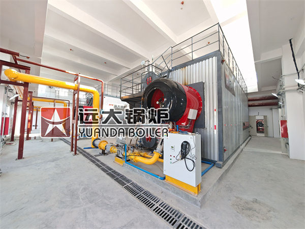 Water Tube Steam Hot Water Boiler Packaged Natural Gas Fired Boiler 40ton 28mw