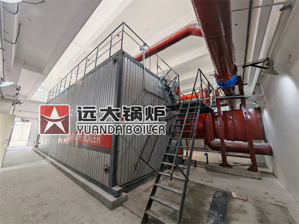 Water Tube Steam Hot Water Boiler Packaged Natural Gas Fired Boiler 40ton 28mw