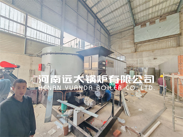 Biomass Burner Boiler 3500kg Steam Boiler Sawdust Burner Boiler Water Tube Boiler