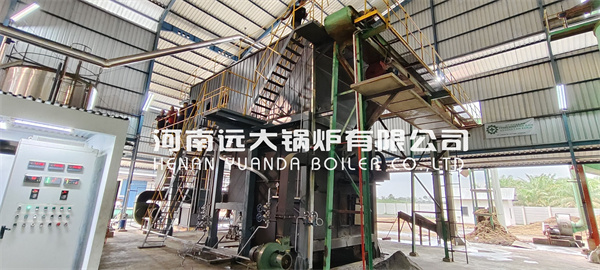 Palm Fibre EFB Palm Kernel Shells Fired Boiler Biomass Boiler For Palm Oil Mill Indonesia