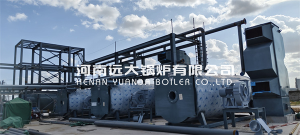 6000000Kcal 7000KW Diesel Gas Fired Thermal Oil Heater Boiler In Oil Gas Field