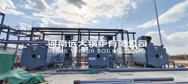 6000000Kcal 7000KW Diesel Gas Fired Thermal Oil Heater Boiler In Oil Gas Field