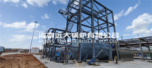 6000000Kcal 7000KW Diesel Gas Fired Thermal Oil Heater Boiler In Oil Gas Field