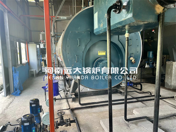 4000KG Diesel Gas Steam Generator Boiler For Food Factory Philippines