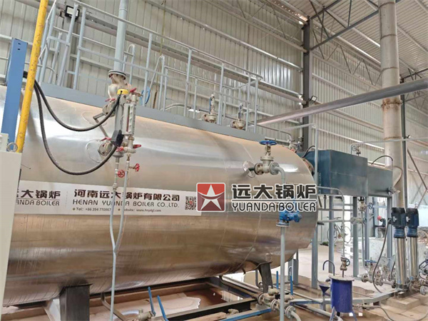 Ghana Fire Tube Steam Boiler 4000kg Diesel Gas Boiler For Paper Carbon Factory Package Industry