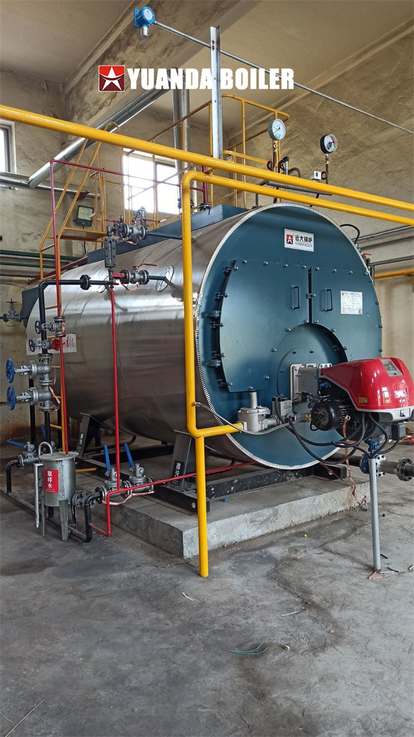 2000kg Fire Tube Steam Generator Boiler 2ton Lpg Gas Fired Boiler In Hospital