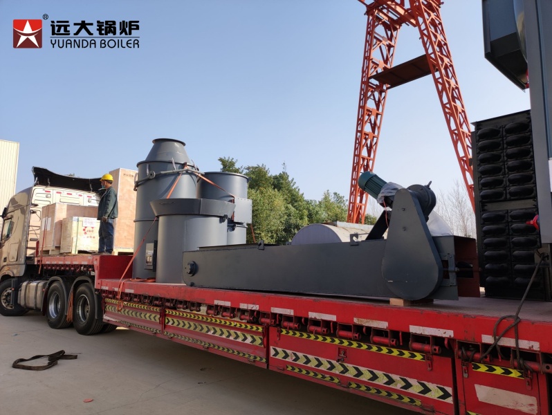 6ton Boiler With Chain Grate Stoker Coal Biomass Steam Boiler Indonesia