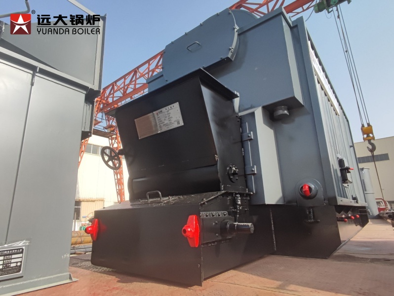 6ton Boiler With Chain Grate Stoker Coal Biomass Steam Boiler Indonesia