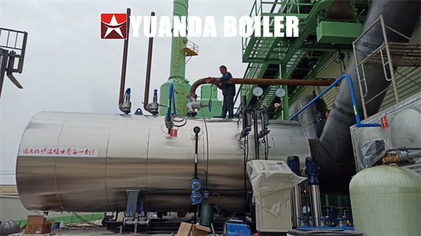 horizontal Exhaust Gas STEAM Boiler Industrial EGB Boiler China