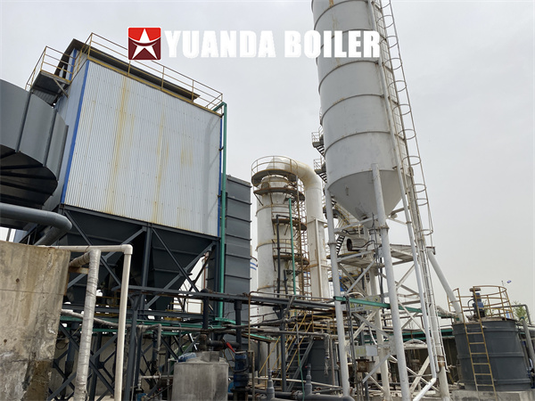 Water Tube Coal Boiler 40Ton Steam Boiler For Food Industry Flour Mill