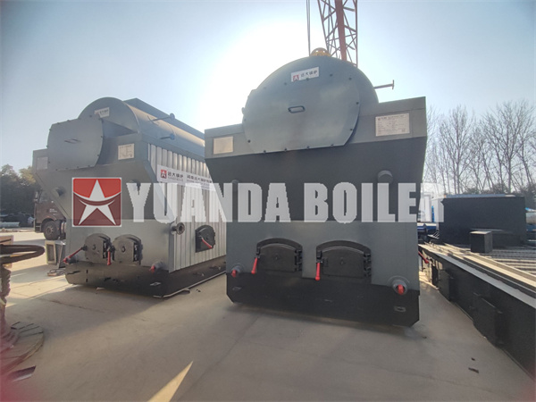 4Ton Wood Biomass Steam Boiler Travelling Grate Boiler For Food Factory