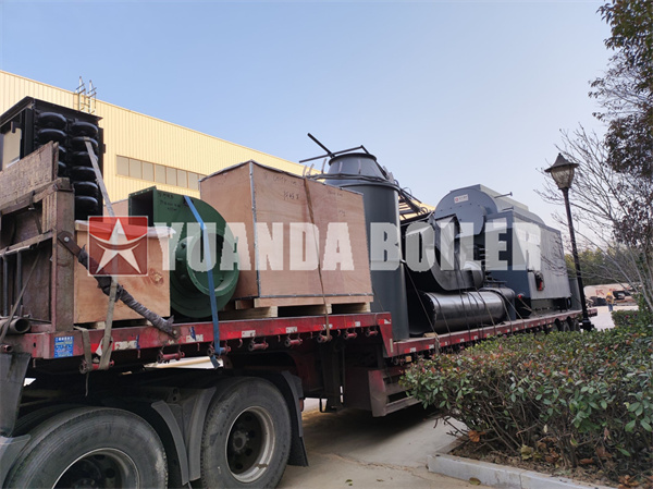 4Ton Wood Biomass Steam Boiler Travelling Grate Boiler For Food Factory