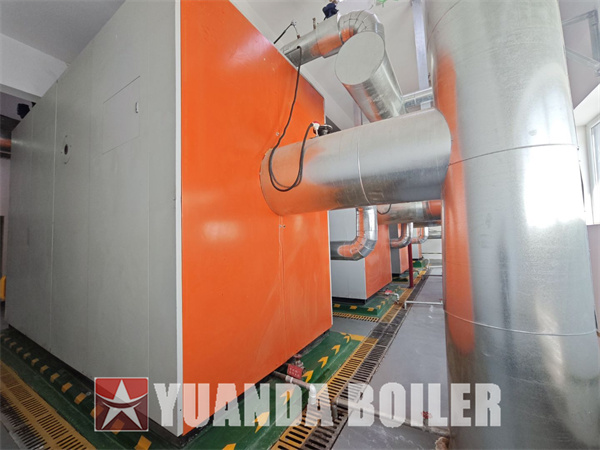 4200kw 700kw Gas Hot Water Heater Boiler For Buildings Warehouse Greenhouse Central Heating Application