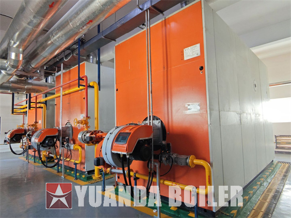 4200kw 700kw Gas Hot Water Heater Boiler For Buildings Warehouse Greenhouse Central Heating Application