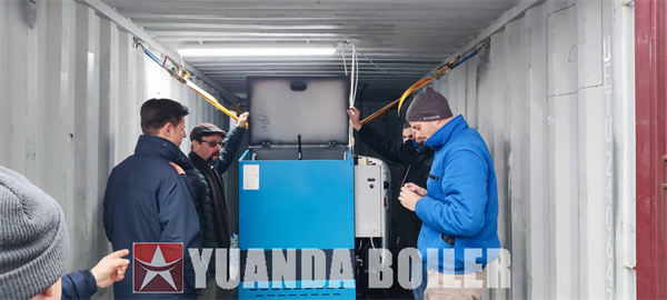 Biomass Pellets Heating Boiler Hot Water Heater Boiler Central Heating Application Hungary