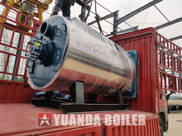 350KW Diesel Gas Hot Water Fire Tube Boiler Deliver to Nigeria