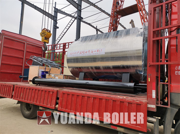 350KW Diesel Gas Hot Water Fire Tube Boiler Deliver to Nigeria